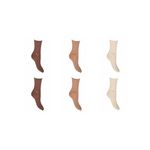 FILA Lot de 6 Paires de tennis femme Urban Natural FU6411. Coloris disponibles : Beige