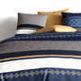 Voir la diapositive 2 : ATELIER DU COTON Parure housse de couette 100% coton 57fils kalypso