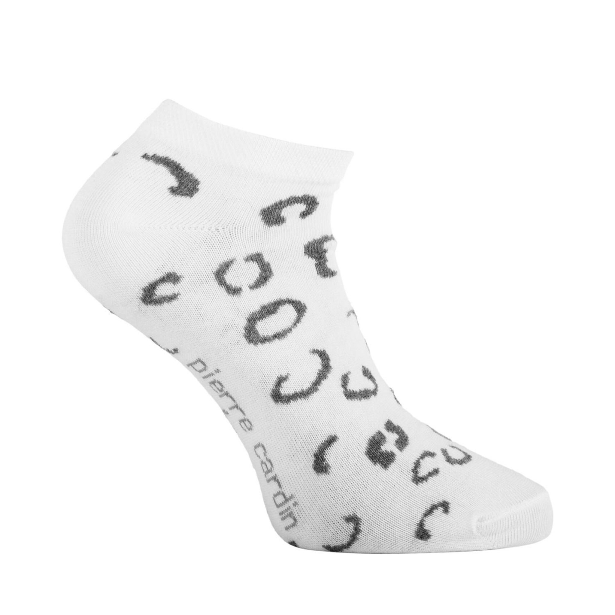 Voir la diapositive 2 : PIERRE CARDIN Lot de 5 paires de chaussettes courtes femme à motif pc 0375 pack a