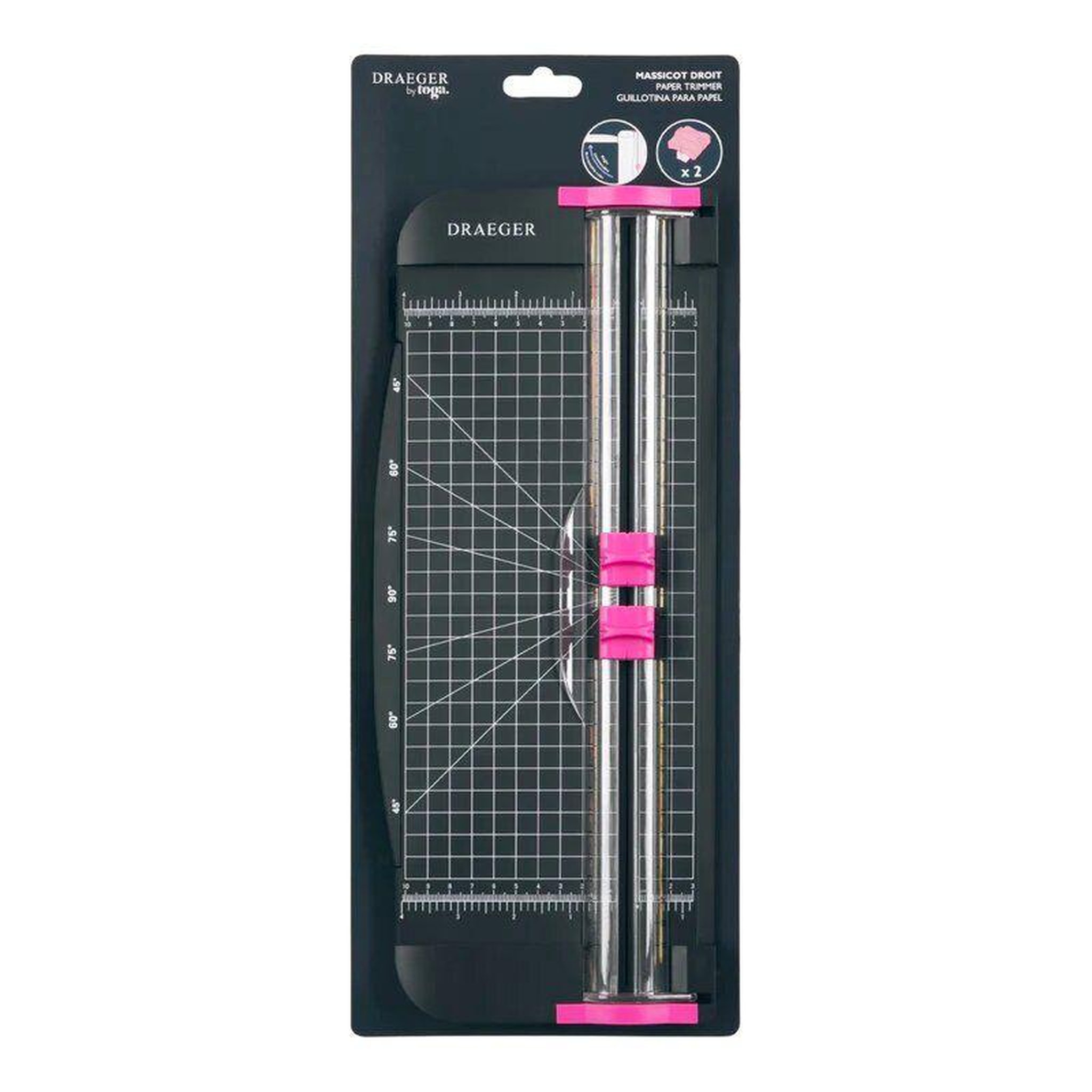 Voir la diapositive 3 : Toga Massicot portatif 34 cm
