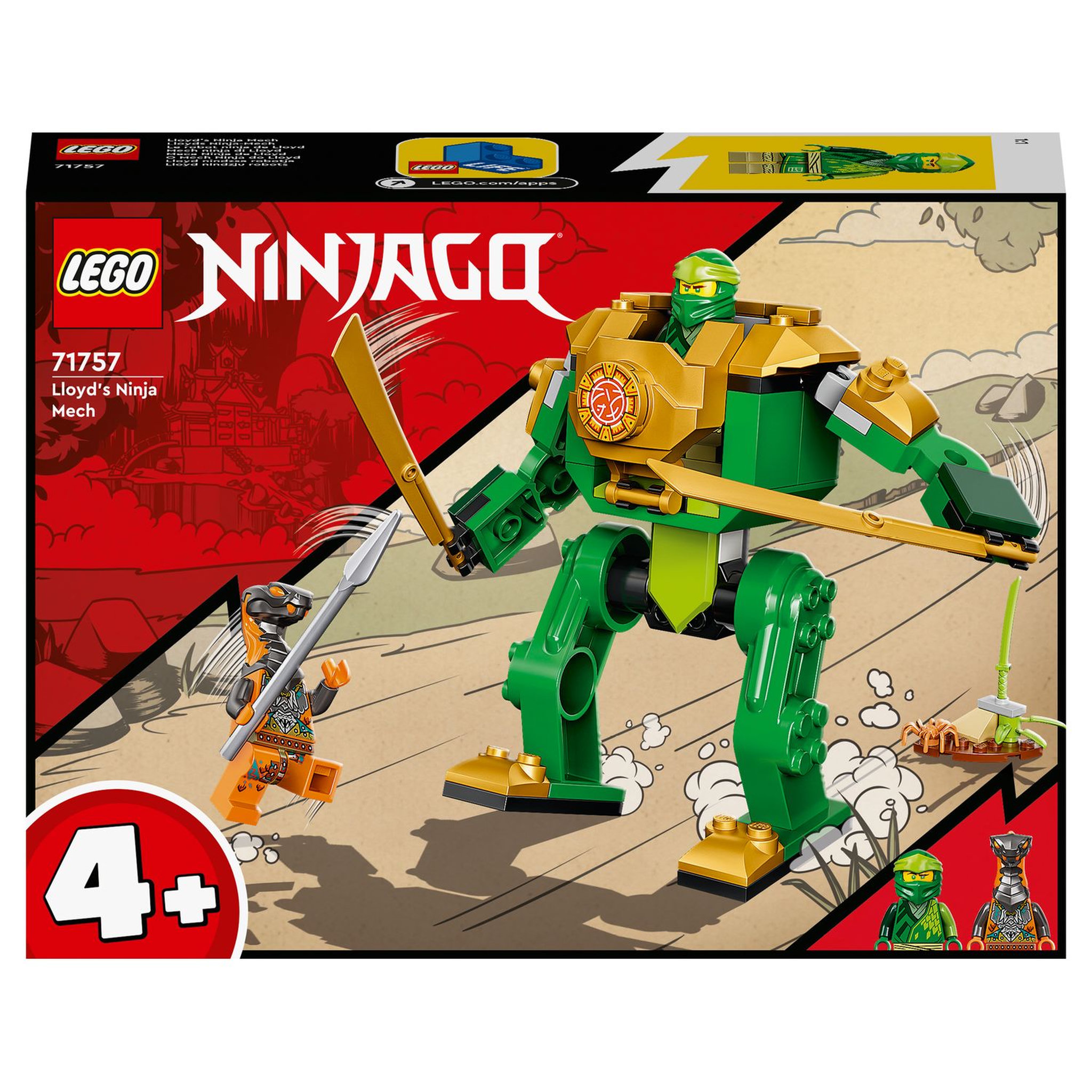 LEGO Ninjago 71757 - Le robot ninja de Lloyd