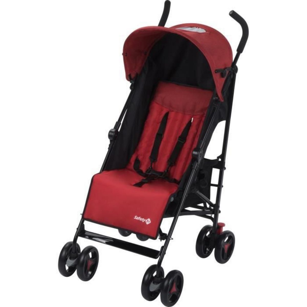 SAFETY FIRST Poussette canne multipositions Rainbow Red ribbon chic