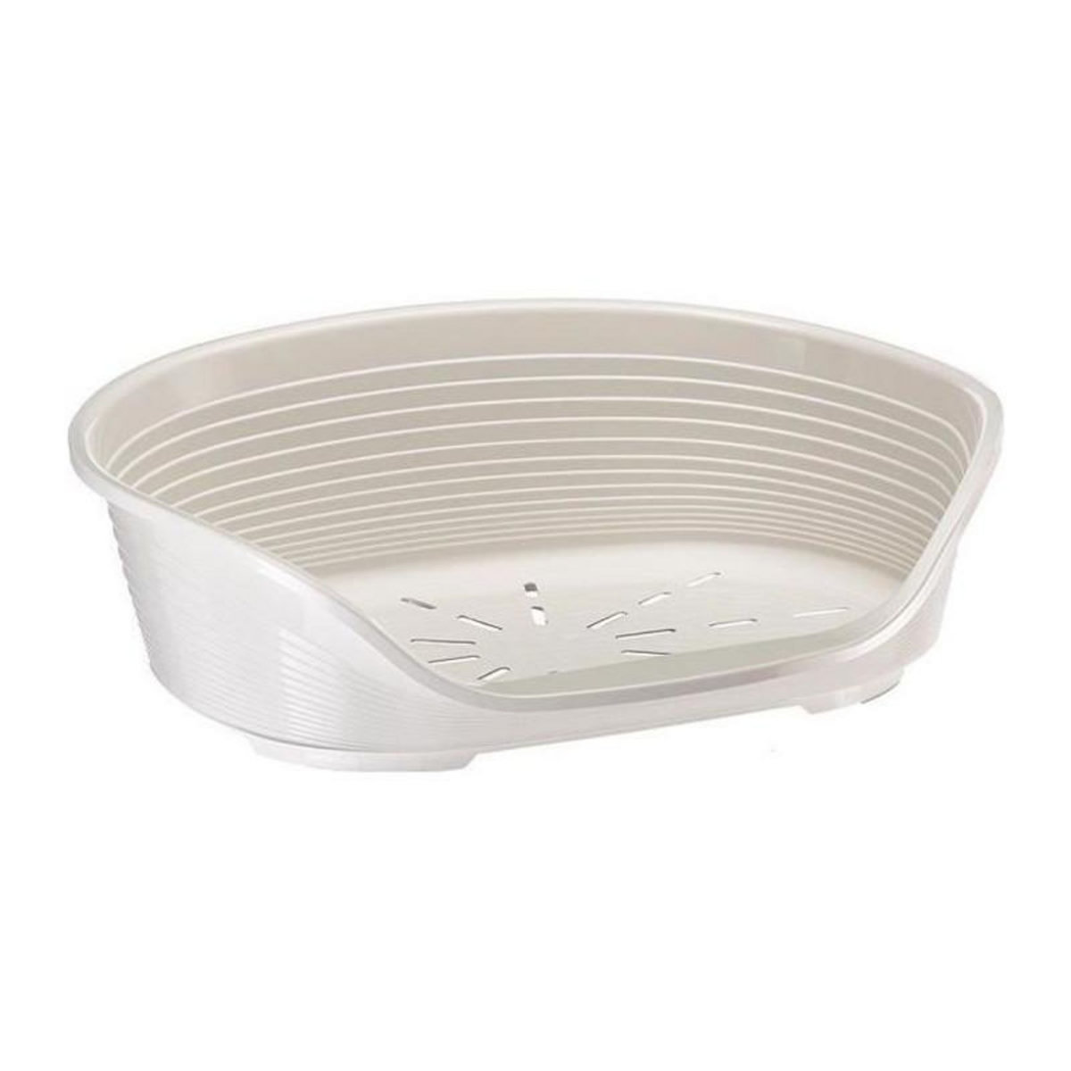 Ferplast Panier-Corbeille SIESTA DELUXE Taille 6 - 70,5*52*23 cm - Blanc -FERPLAST