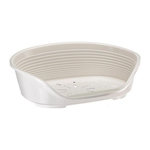 Ferplast Panier-Corbeille SIESTA DELUXE Taille 6 - 70,5*52*23 cm - Blanc -FERPLAST