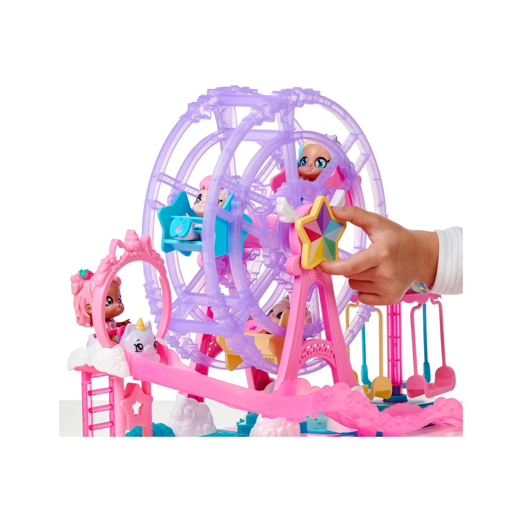 Voir la diapositive 4 : MOOSE TOYS Fête foraine - Une poupée mini Kindi 9 cm Kids