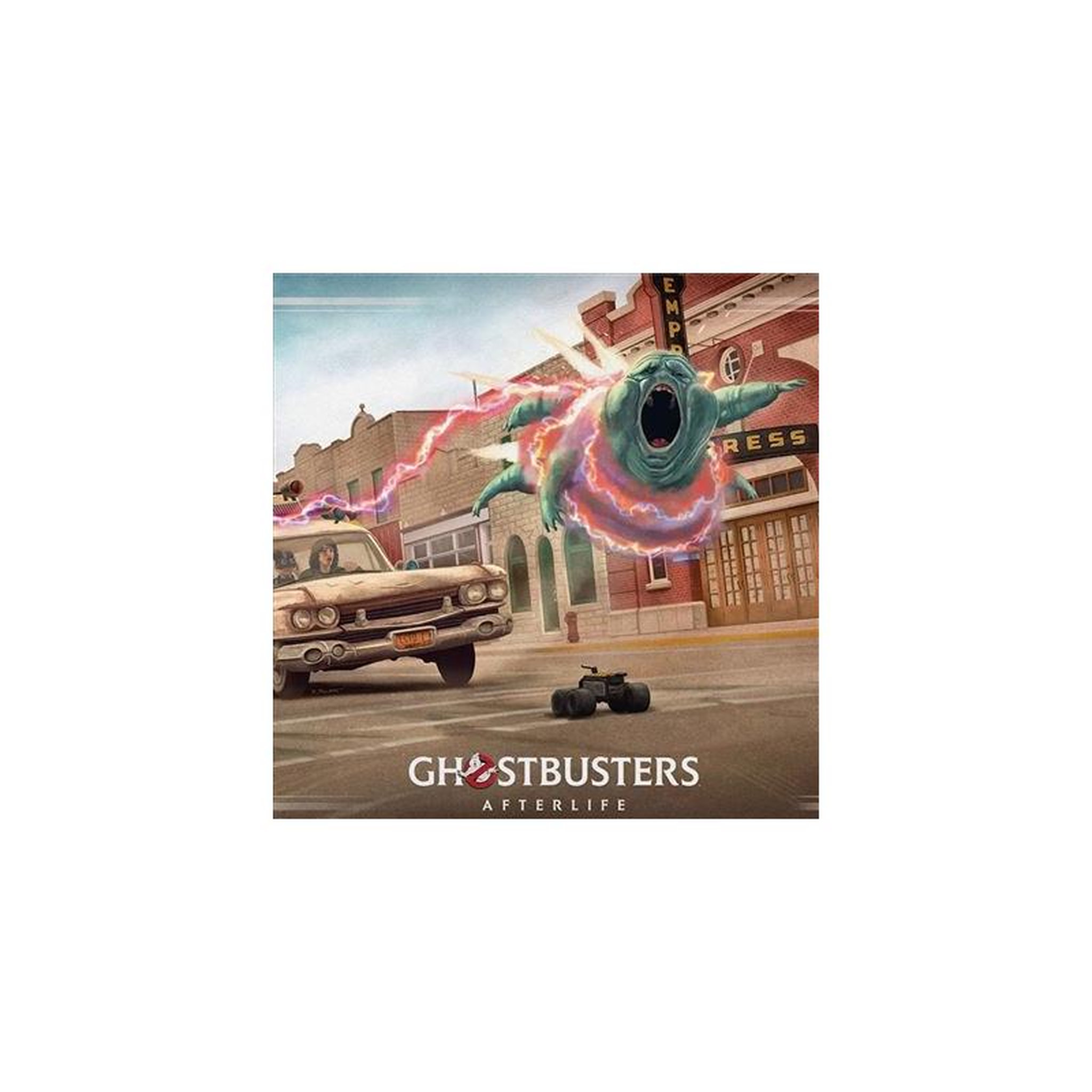 Cd ghostbusters afterlife édition limitée blanc sans marque