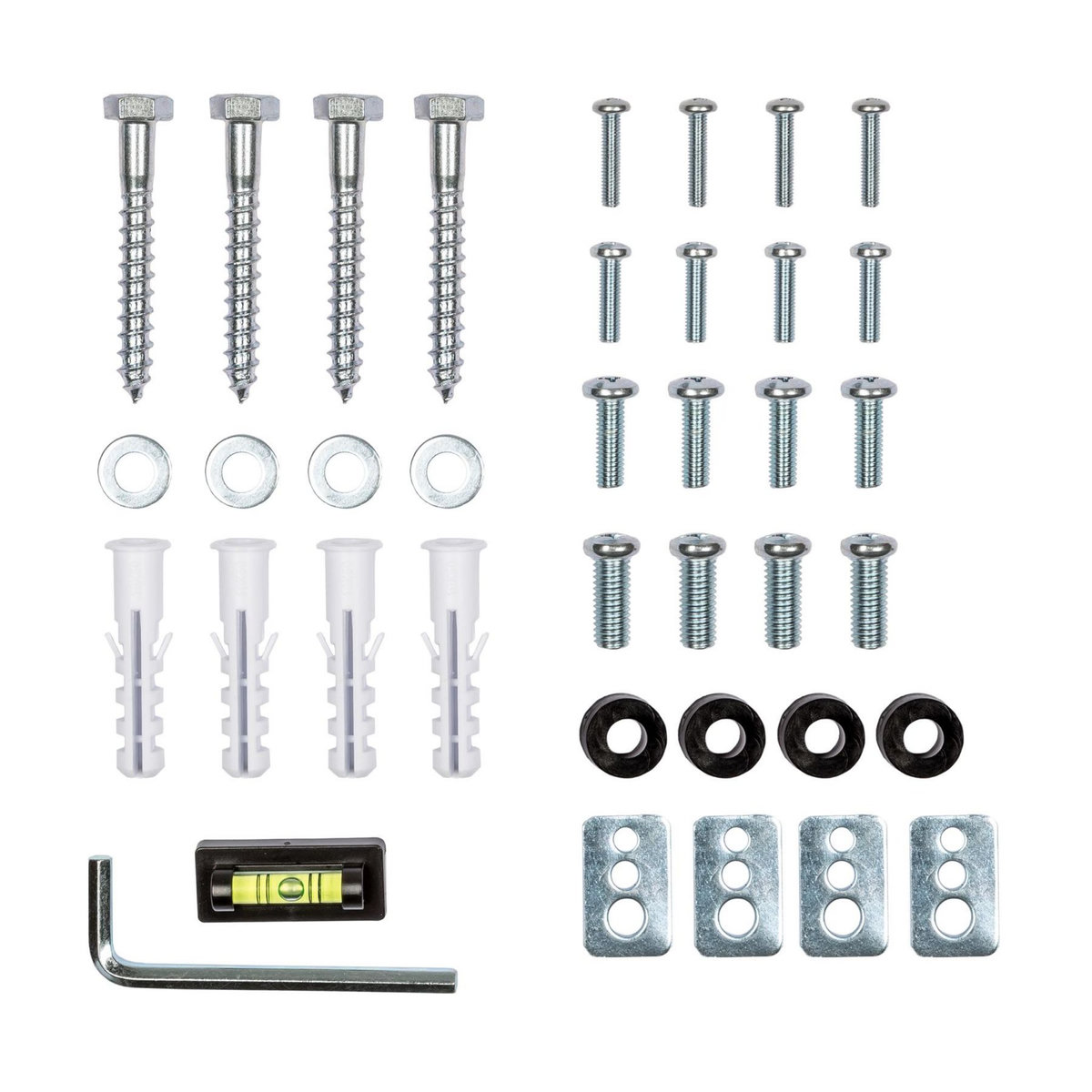 tectake Support mural TV 26 - 75  orientable et inclinable, VESA max.: 400x400, max. 60kg