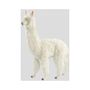 Voir la diapositive 2 : Hansa Hansa peluche Geante Lama Alpaga Blanc 165 cm H et 115 cm L