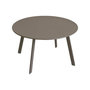 Voir la diapositive 1 : HESPERIDE Table d'appoint ronde Saona Tonka - 70 cm - Hespéride