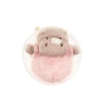 Voir la diapositive 1 : Paris Prix Peluche Enfant dans Boule  Hippo  12cm Rose
