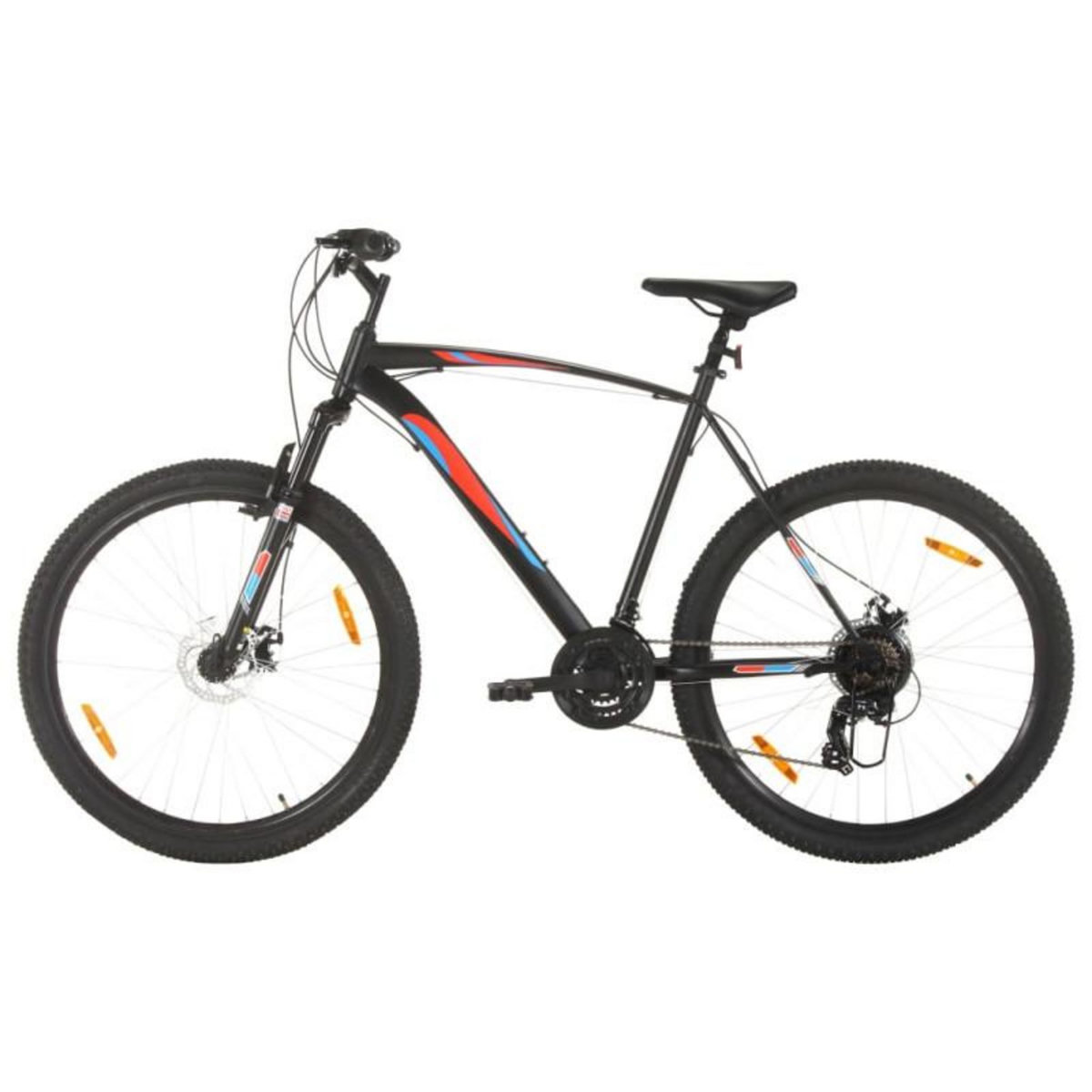 VIDAXL Vélo de montagne 21 vitesses Roues 29 pouces Cadre 53 cm Noir