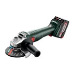 METABO Meuleuse d'angle sans fil - METABO - W 18 L 9-125 - 18 V - MetaBOX 165 L