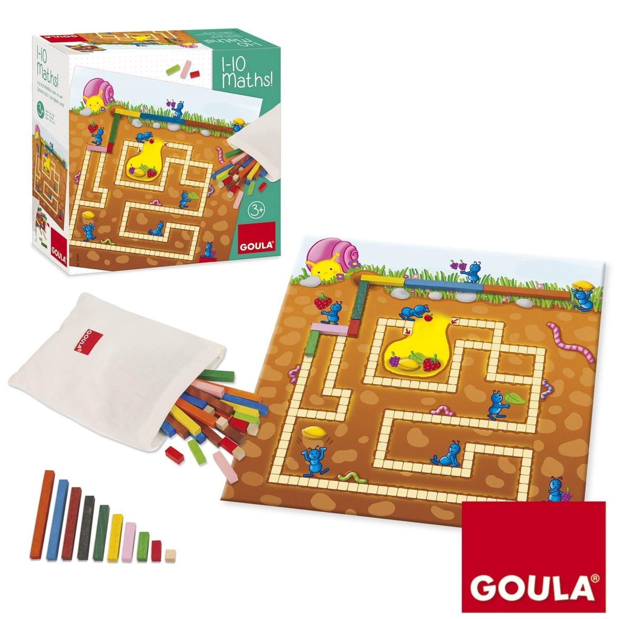 Voir la diapositive 2 : Goula 1-10 Maths