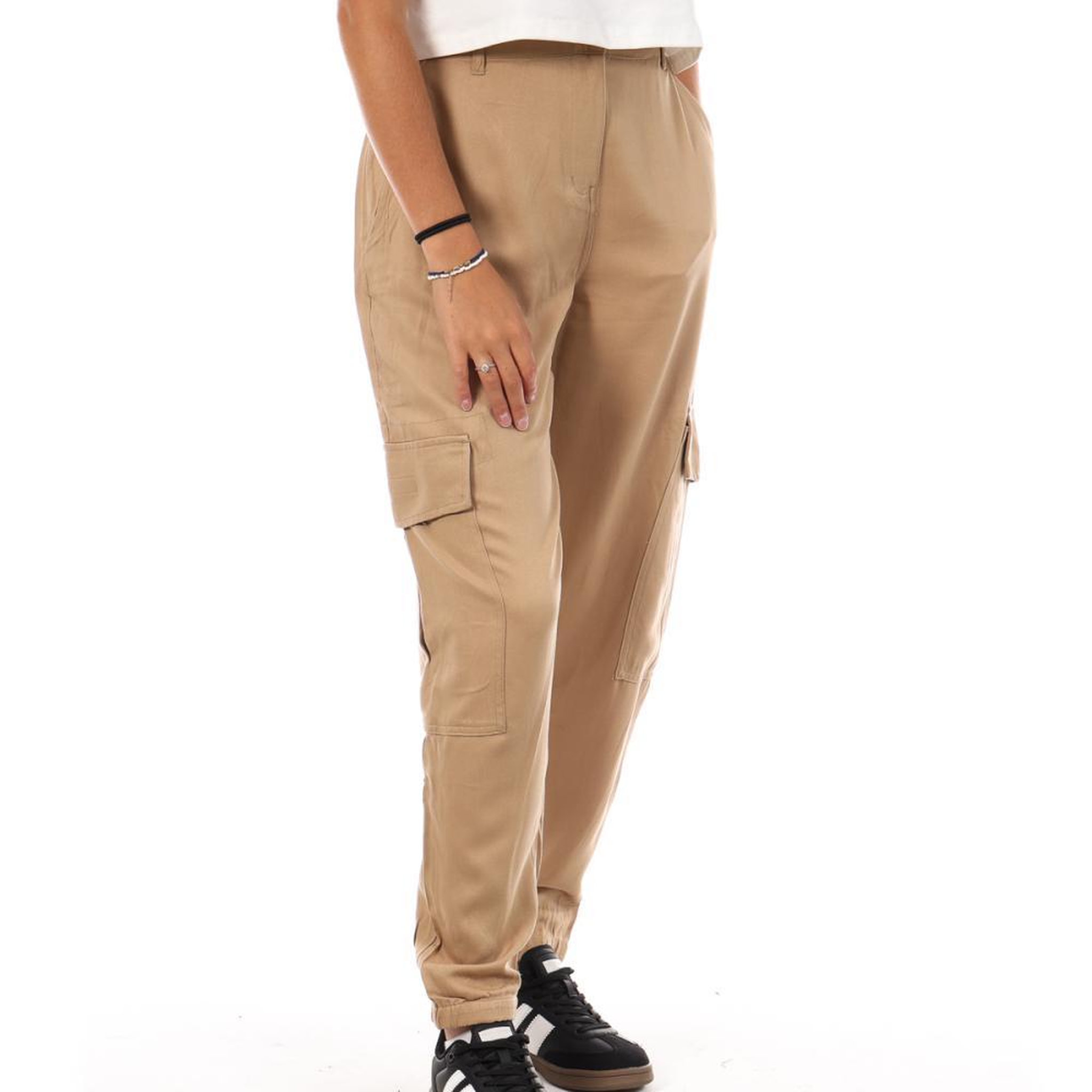 Voir la diapositive 1 : Lee Cooper Pantalon Fluide  Femme Lee Cooper Okarta