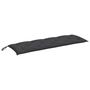 Voir la diapositive 2 : VIDAXL Coussin de banc de jardin anthracite melange 150x50x7 cm tissu