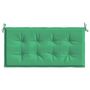 Voir la diapositive 4 : VIDAXL Coussin de banc de jardin vert 120x50x3 cm tissu oxford