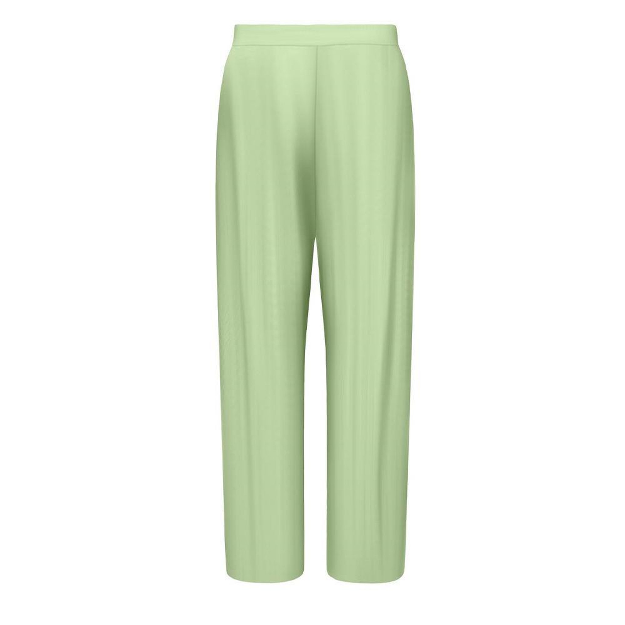 Voir la diapositive 2 : JACQUELINE DE YONG Pantalon Droit fluide Vert Femme JDY Bravo Pleat
