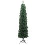 Voir la diapositive 3 : VIDAXL Sapin de Noël artificiel mince avec support vert 240 cm PVC