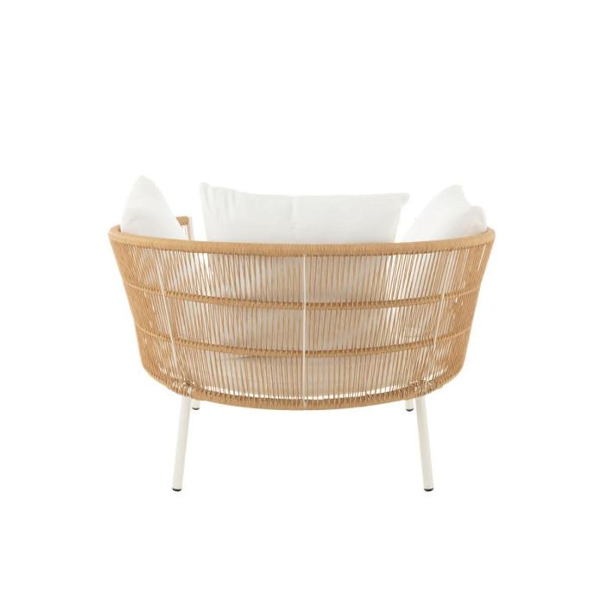 Paris Prix Fauteuil de Jardin  Poa  118cm Blanc