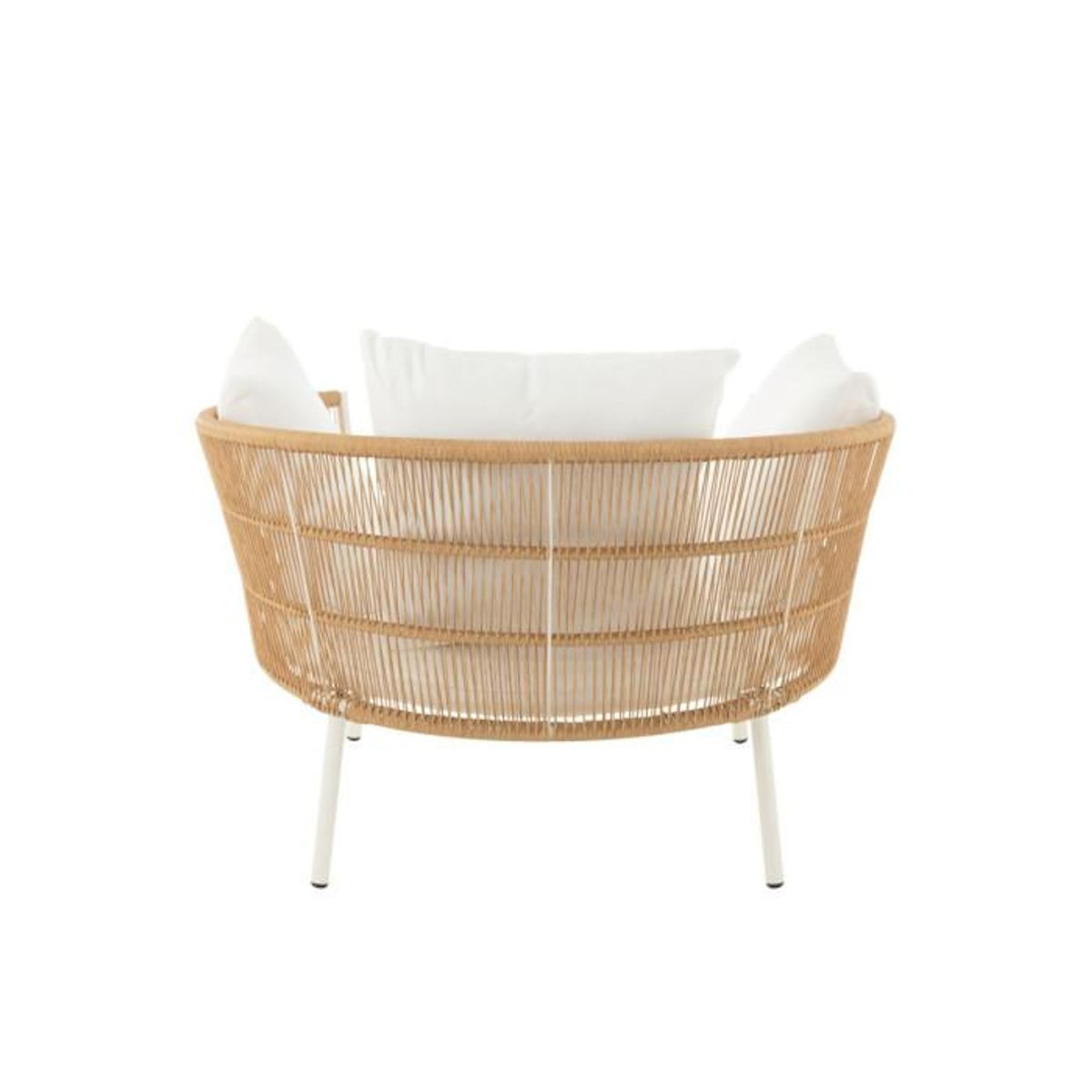 Paris Prix Fauteuil de Jardin  Poa  118cm Blanc