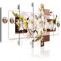 Voir la diapositive 1 : Paris Prix Tableau Imprimé  Flowery Installation