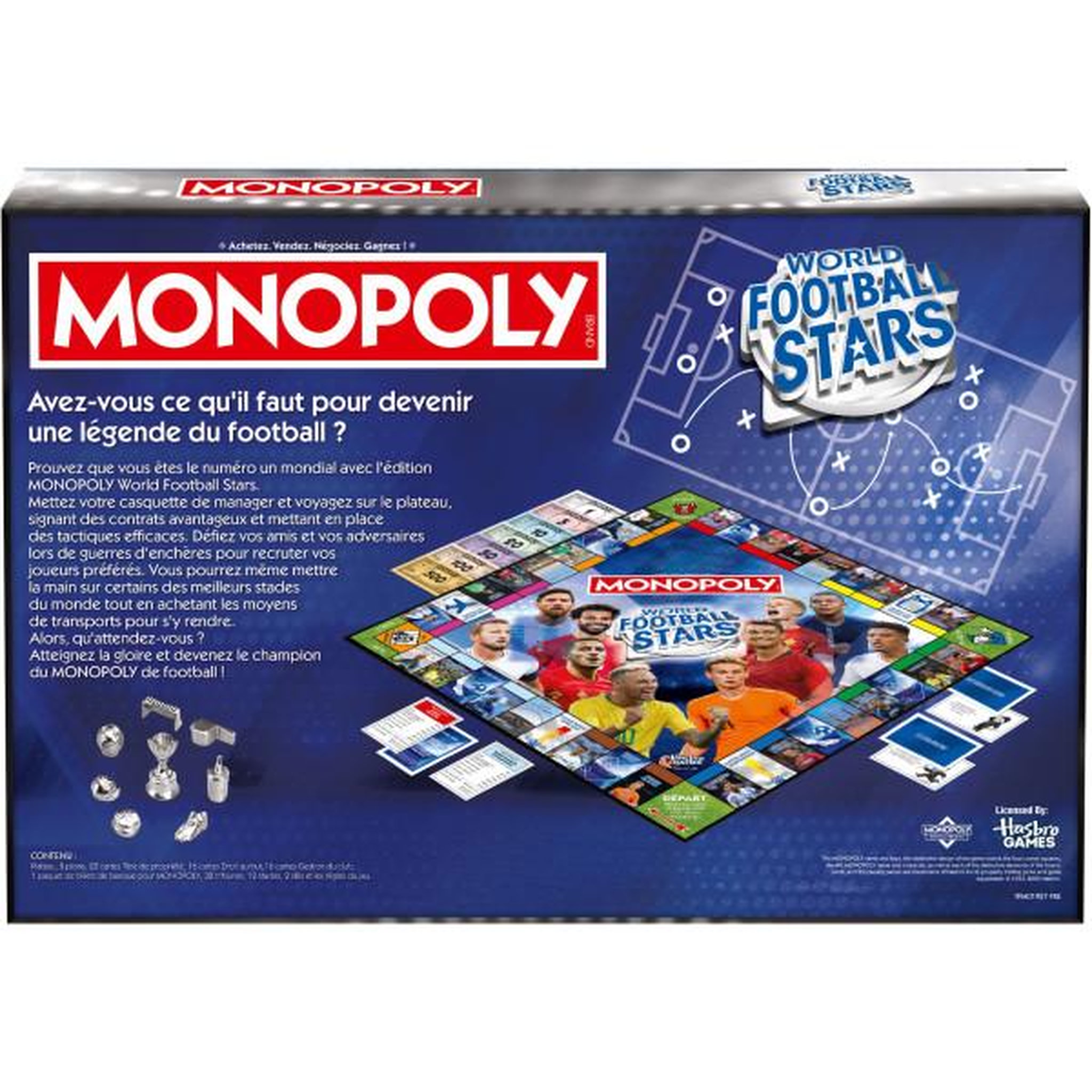 Voir la diapositive 6 : Winning Moves Jeu d ambiance Winning Moves Monopoly World Football Stars