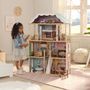 Voir la diapositive 3 : Kidkraft Maison de poupées en bois avec EZ Kraft Assembly - Charlotte