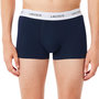 Voir la diapositive 2 : Lacoste X3 Boxers /Rouge/Blanc Homme  acoste Stret