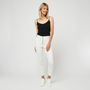 Voir la diapositive 1 : INEXTENSO Jean slim blanc femme