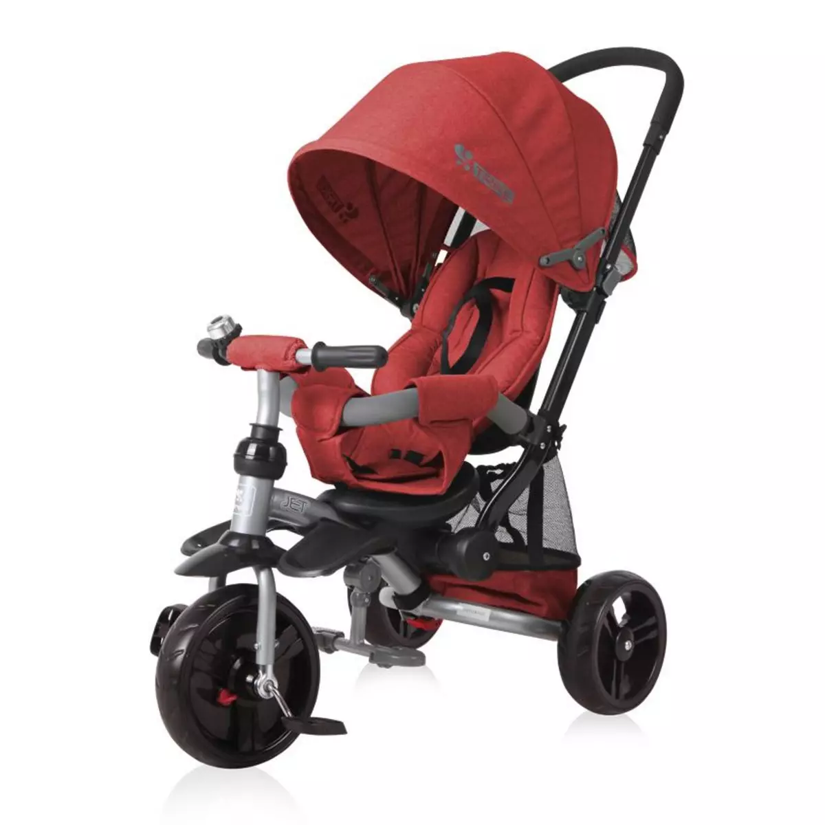 Lorelli Tricycle évolutif pour bébé / enfant JET Rouge