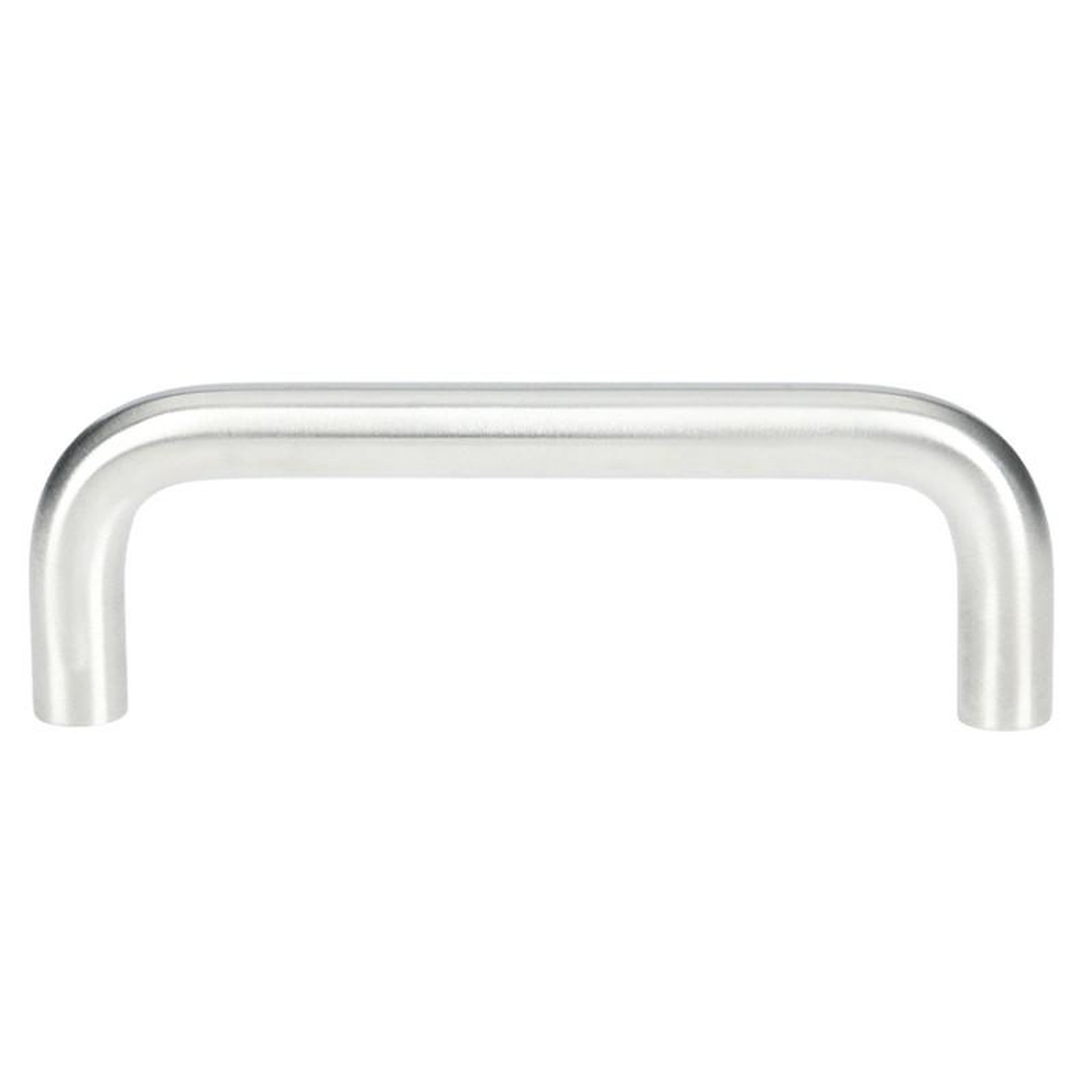 Voir la diapositive 2 : NOTRE SELECTION Poignée de meuble inox mat diamètre 10mm entraxe 128mm 155.01.232