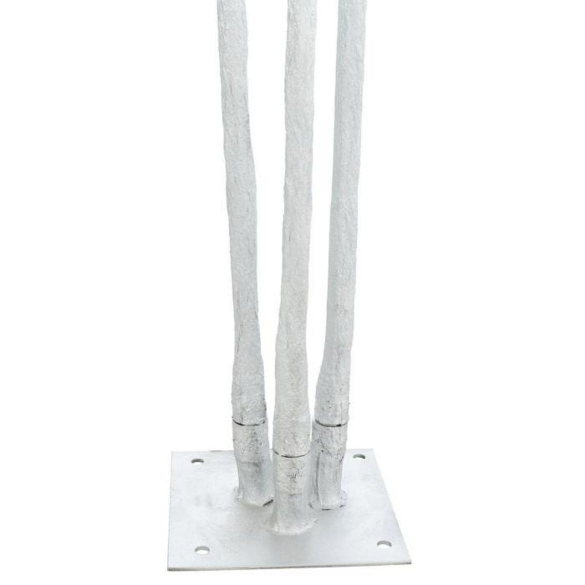 Paris Prix Arbre Déco en Métal  Palmier  250cm Argent