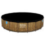 Voir la diapositive 4 : BESTWAY Piscine tubulaire ronde - Décor bois - 549x122cm - POWER STEEL™ SWIM VISTA