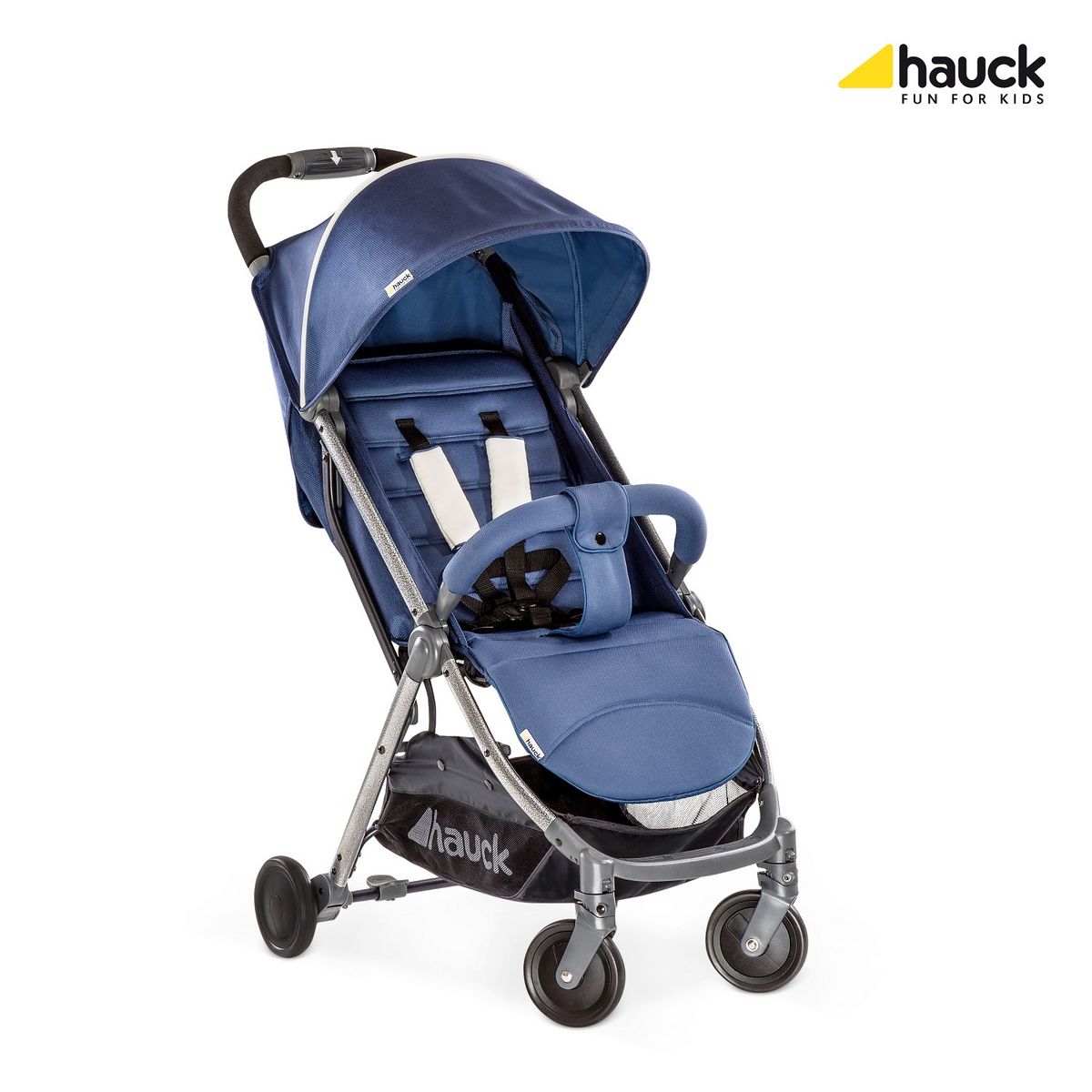 HAUCK Poussette compacte et légère denim Swift Plus 