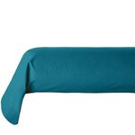 ATMOSPHERA Taie de Traversin  Alban  85x185cm Bleu Canard
