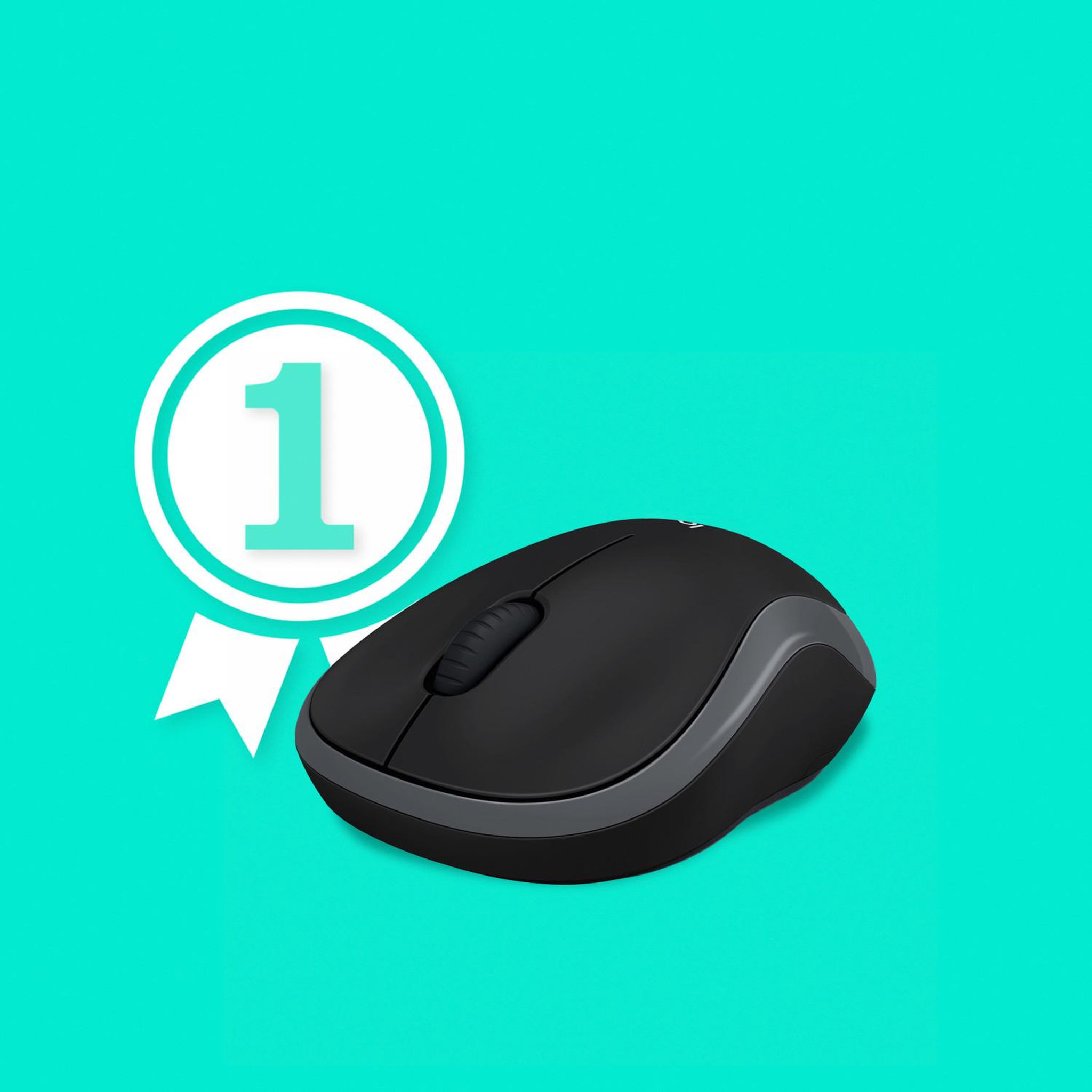 Voir la diapositive 3 : Logitech Logitech m185 souris ambidextre rf sans fil optique 1000 dpi
