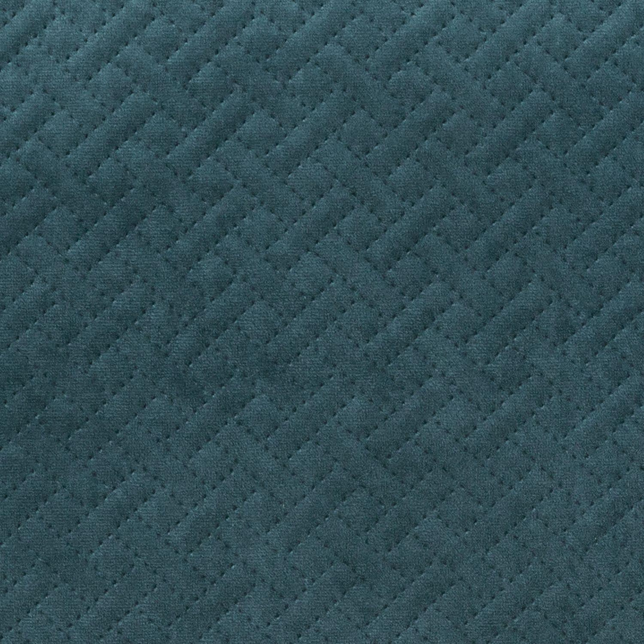 Voir la diapositive 3 : ATMOSPHERA Coussin dolce effet velours déhoussable 58x38 cm - bleu canard