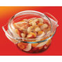 Voir la diapositive 2 : PYREX Cocotte ronde en verre 3,50 L (2,50+1,00 L) CLASSIC