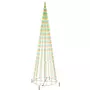 VIDAXL Arbre de Noël cone 1134 LED Colorees 230x800 cm