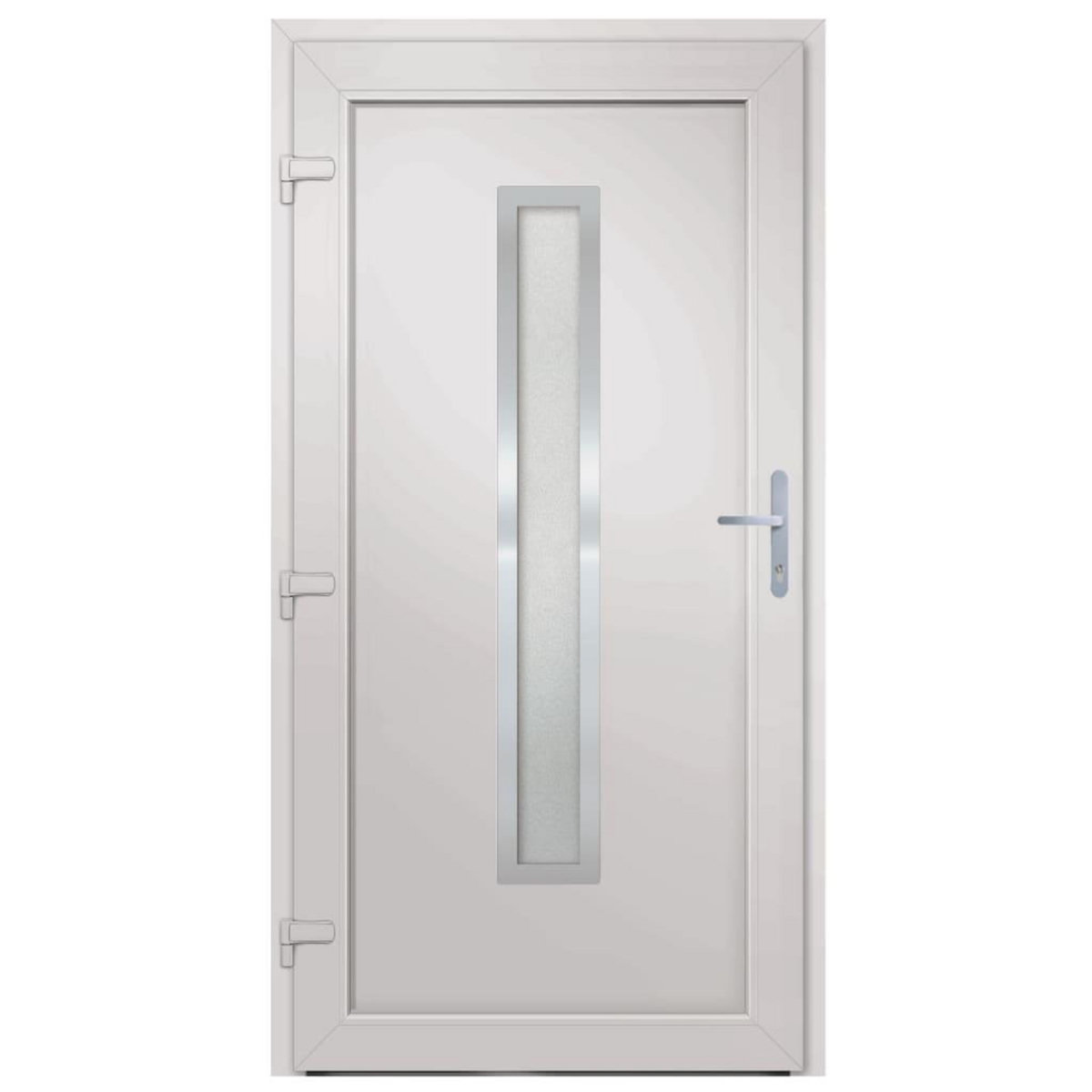 VIDAXL Porte d'entree blanc 98x190 cm PVC