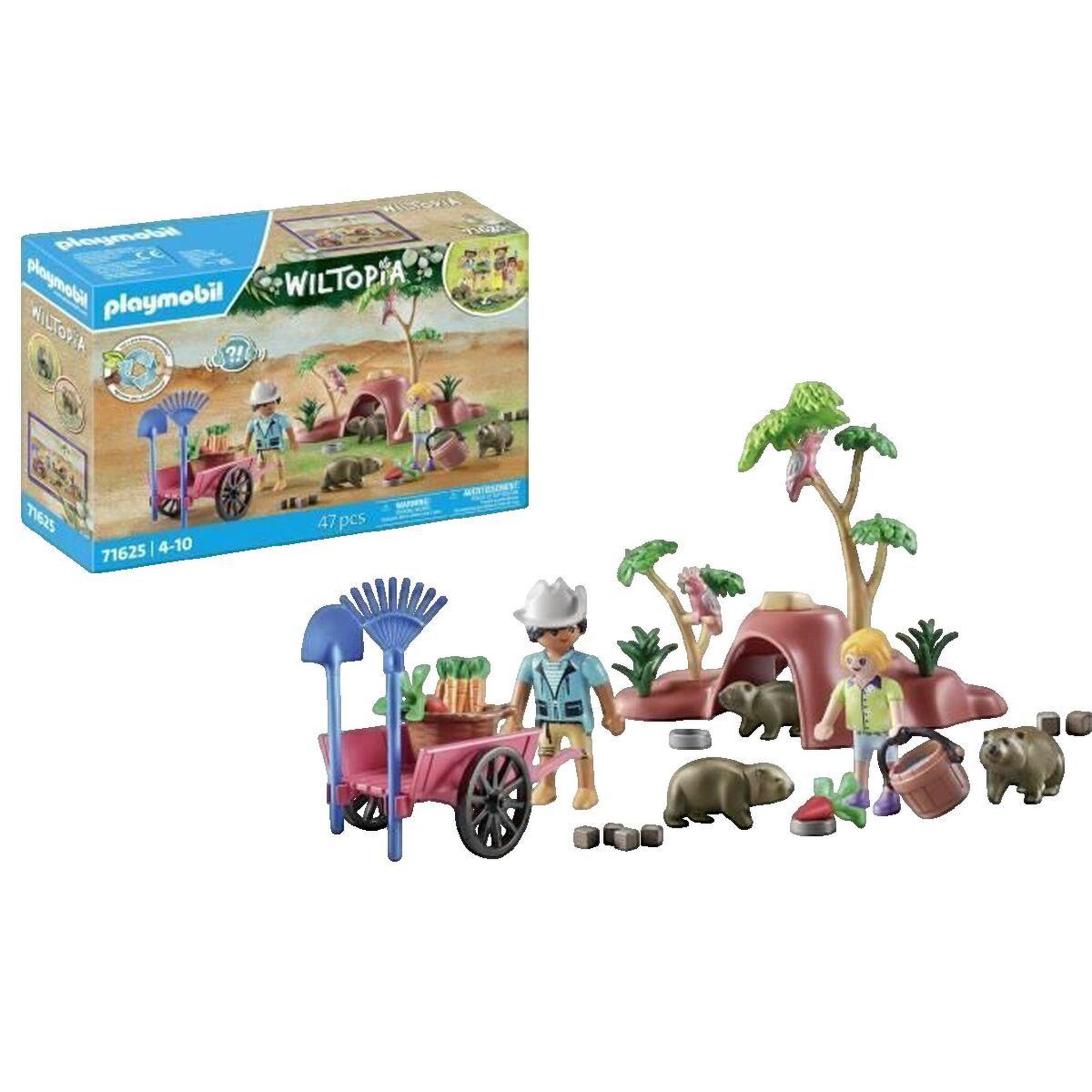 PLAYMOBIL Jeu d'imitation Playmobil Wiltopia Wombat Unterschlupf multicolore