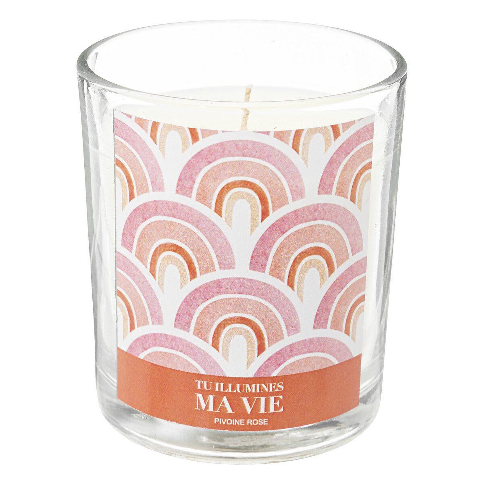 ATMOSPHERA Bougie Parfumée  Jomy  200g Pivoine Rose