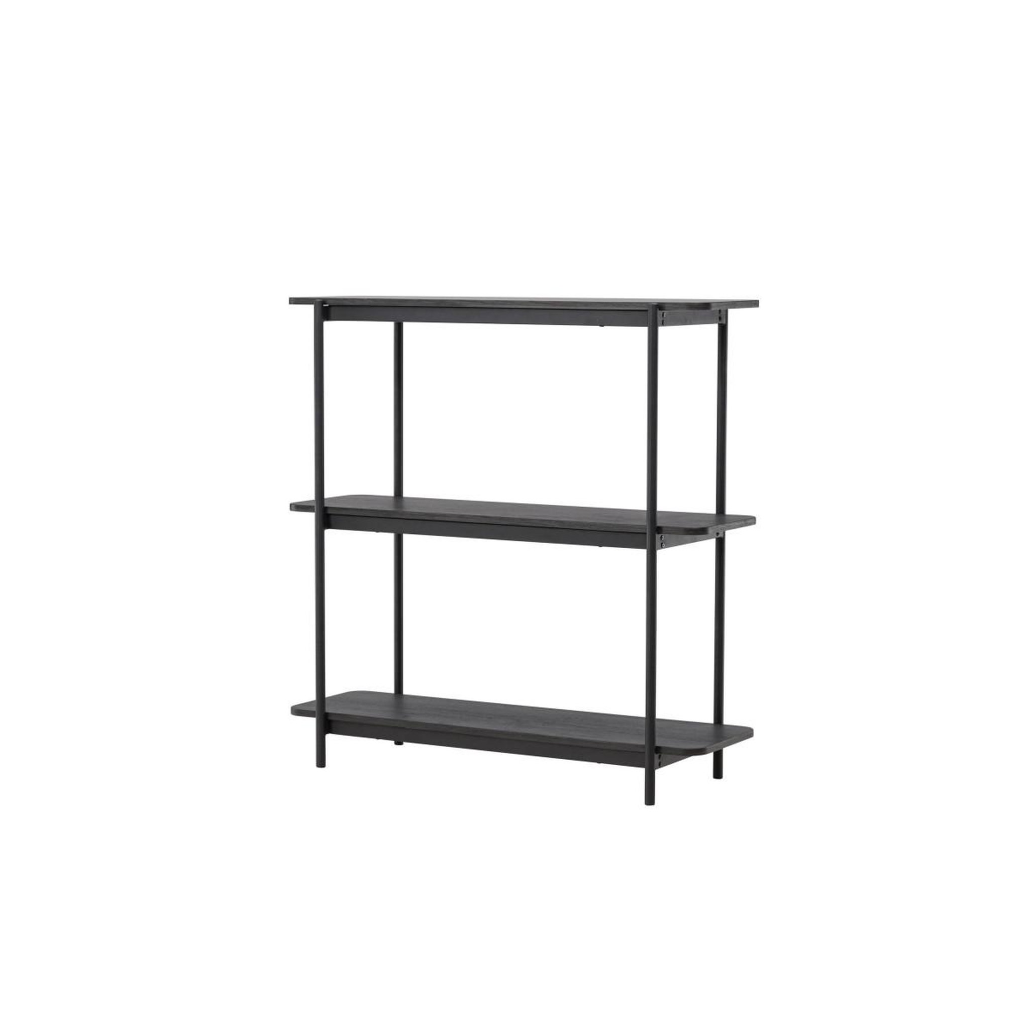 Voir la diapositive 3 : Paris Prix Étagère 3 Niveaux  Heim  120cm Noir