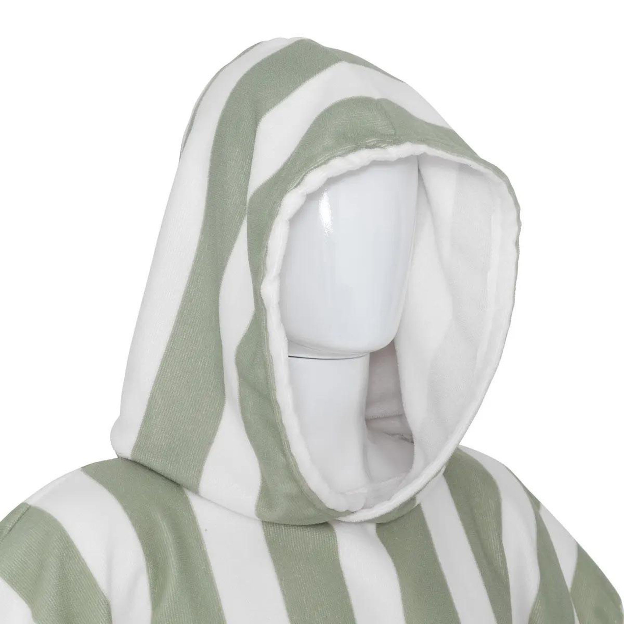 Voir la diapositive 2 : ATMOSPHERA Poncho de plage en microfibre  wili  80x100cm vert céladon