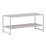 Voir la diapositive 1 : Paris Prix Table Basse Avec Étagère  Staal  102cm Beige