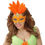 Voir la diapositive 1 : WIDMANN Masque Loup Orange Brésil - Adulte