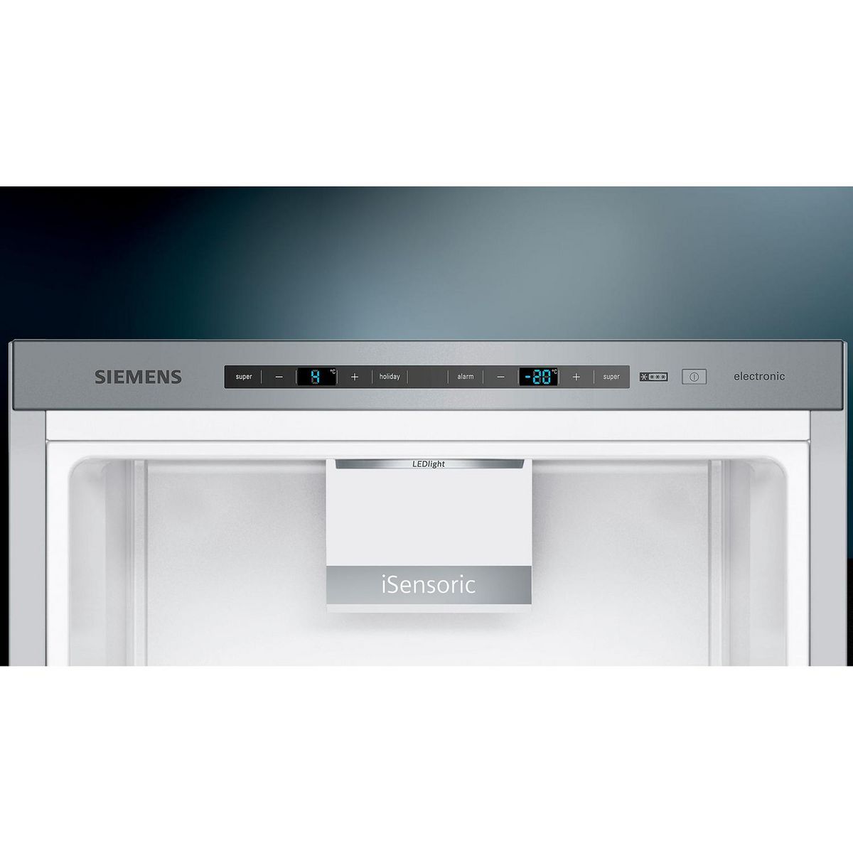 Siemens Réfrigérateur combiné 60cm 337l lowfrost inox - kg39eaica