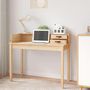 Voir la diapositive 3 : VIDAXL Bureau 110x50x93 cm Bois massif de pin