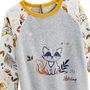 Voir la diapositive 2 : Petit Béguin Pyjama bébé en velours Petit Loup