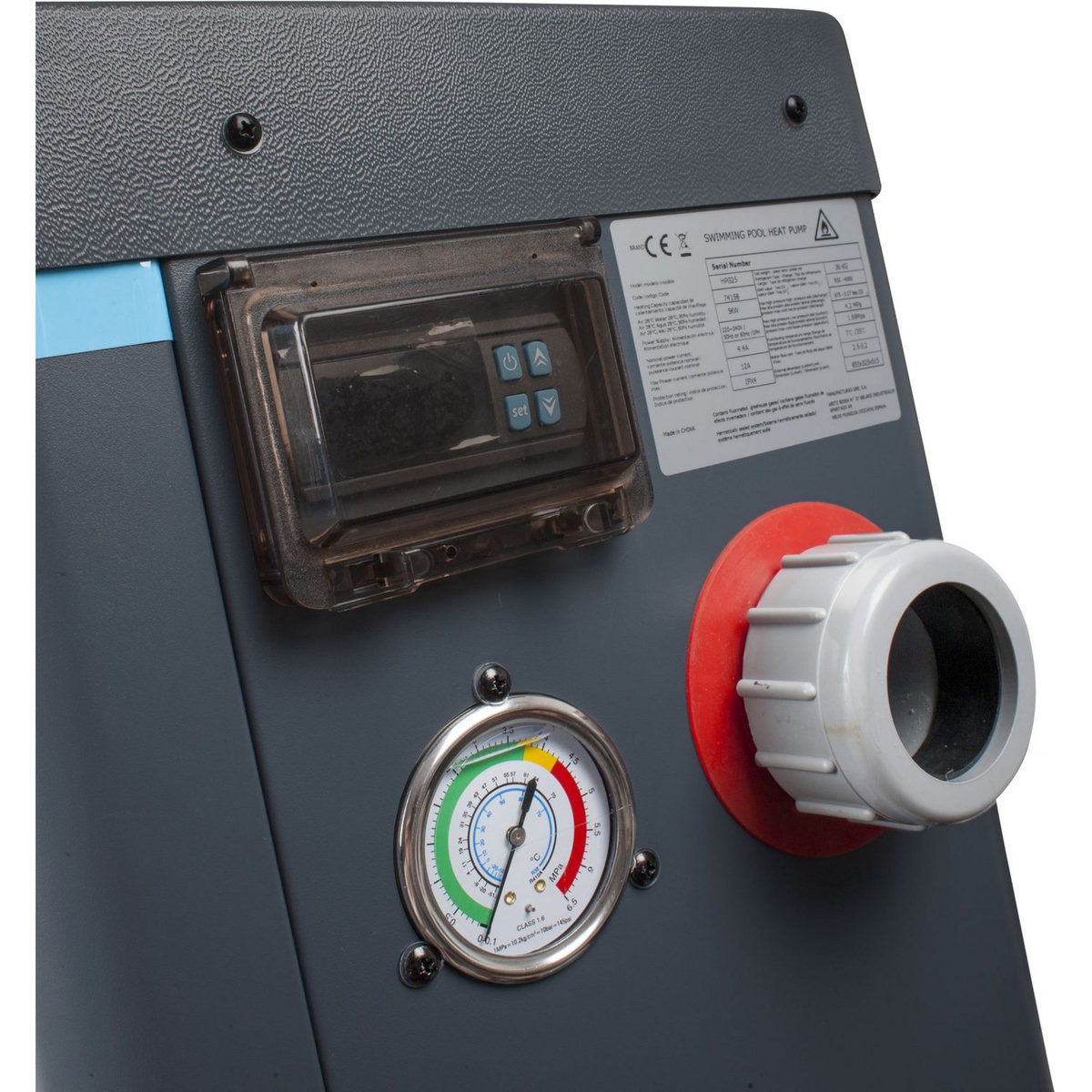 GRE Pompe à chaleur pour piscine jusqu'à 70m³ / 13kW